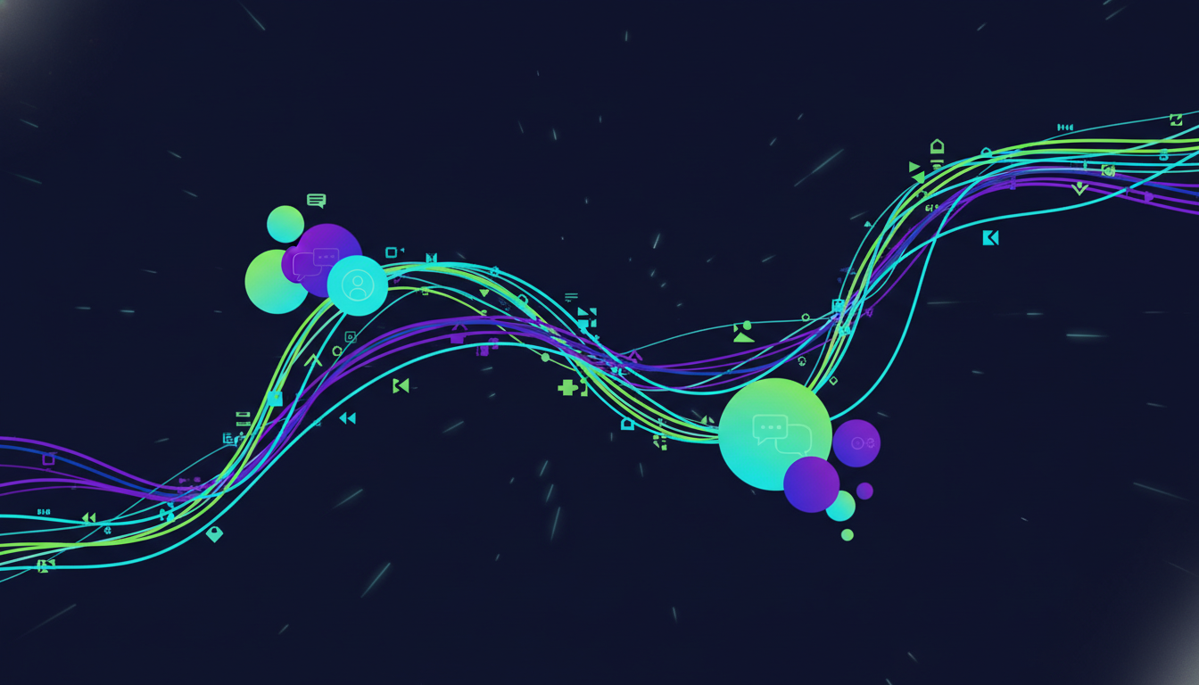 Fabularius.ai - Chatbot and storyteller illustration